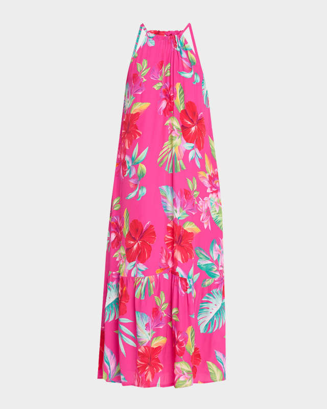 Fiesta Floral Maxi Dress